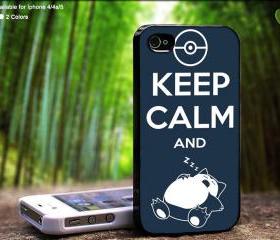 Keep Calm And Sleeping - Case For iPhone Case, iPhone 4, Case, iPhone 4S, iPhone 5, Hard Cover