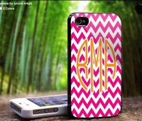 Cevron Monogram Pink Case For iPhone Case, iPhone 4, Case, iPhone 4S, iPhone 5, Hard Cover